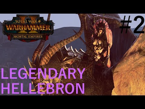 Shades Spam! - Legendary Dark Elves as Hellebron - #2 - TW:W2 Mortal Empires