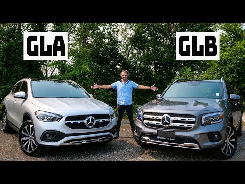 Vergleich zwischen dem Mercedes-Benz GLA 250 und dem Mercedes GLB (2021), ich setze mein Geld auf...