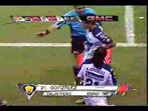 PumasUNAM v Atlante 3/25/07