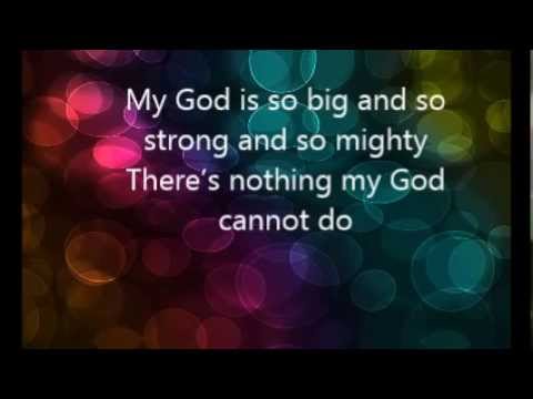 My God by Go Fish Guys Lyrics