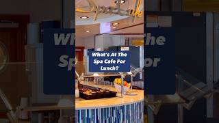 Check Out These Healthy Options At The Spa Cafe On Celebrity Cruise Lines!