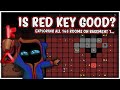 IS RED KEY GOOD Exploring All 165 Rooms On Basement I