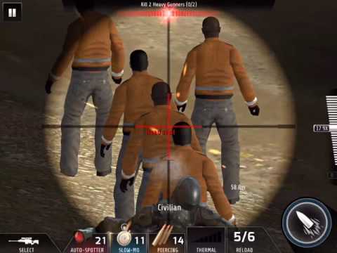 Kill Shot Bravo Region 13 Primary Mission 14 - Kill 2 Heavy Gunners