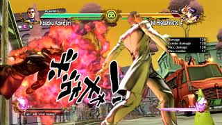 JoJo's All Star Battle: Kosaku Kawajiri Move Set - HD