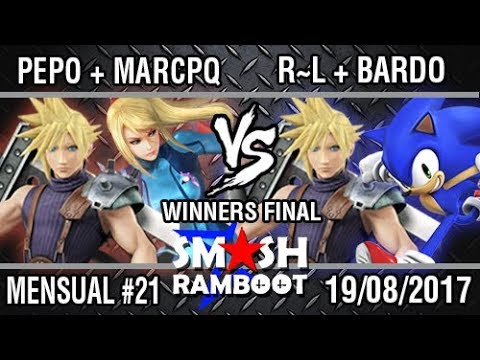 [SmashxRamboot Summer Fest II] Pepo+marcpq Vs. Robo~Luigi+El_Bardo Winners Final