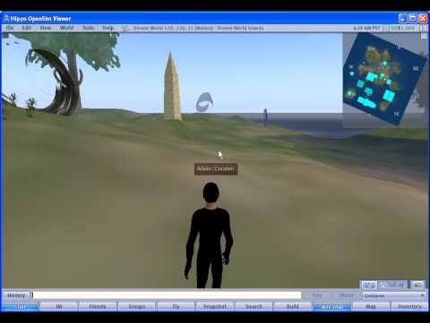 Opensim Tutorial 1 Basic Movement