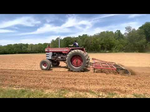 Junk yard rescue Massey Ferguson 1130 Field Work 2023-Straight Pipe Music!