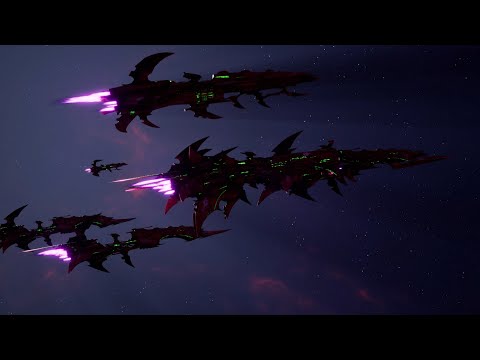 Skalgrim Mod 2021: Dark Eldar vs Space Marines - Quick Battle, Battlefleet Gothic Armada 2
