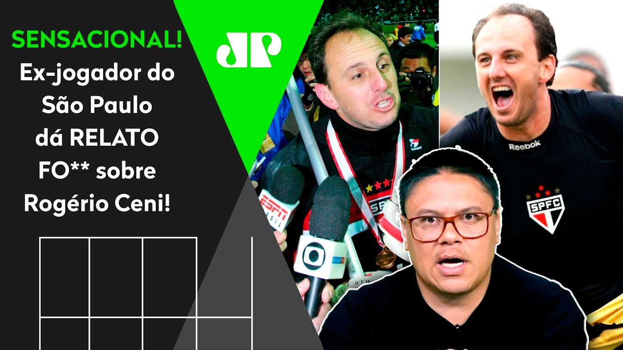 "Eu NUNCA VI NINGUÉM fazer isso! Eu JOGUEI com o Rogério Ceni no São Paulo, e ele..." OLHA ISSO!