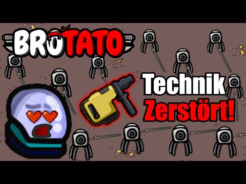 GEILSTE NEUE TECHNIK WAFFE! Endlich die Rettung für Technikfans! Nageltürme eskalieren! | Brotato
