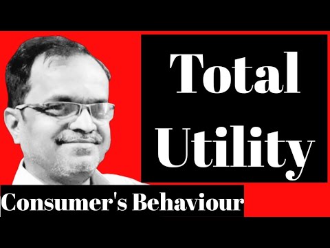 Total Utility | Class 11 | Microeconomics