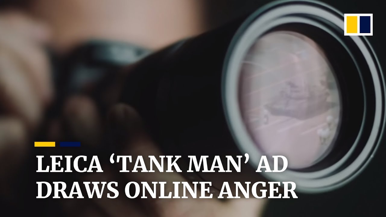 Leica Camera's ad depicting Tiananmen Square’s ‘Tank Man’ creates uproar from Chinese social media