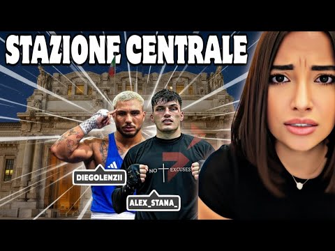 ALONE (or almost...) IN THE CENTRAL STATION AT NIGHT