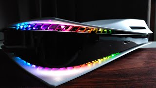 DIY PS5 Console: eXtremeRate's RGB Led Light Strip | Step by Step Tutorial