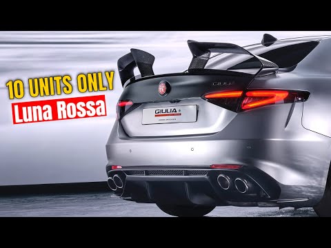 Alfa Romeo Giulia Quadrifoglio Luna Rossa Is the Wildest Giulia Ever Built