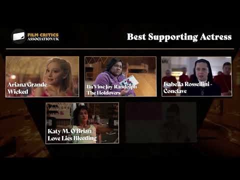 Best Supporting Actress - Film Critics Association UK 2024 Awards