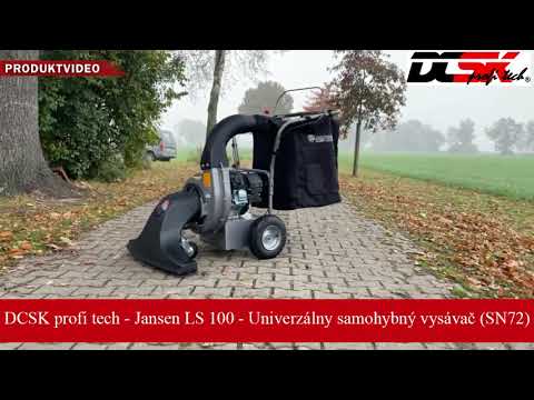 Univerzális önjáró lombszívó- JANSEN LS-100