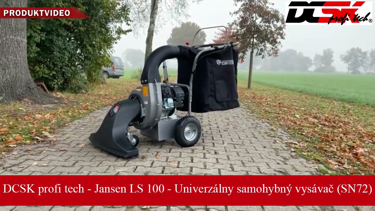Jansen LS-100 aspirator universal autopropulsat, set complet