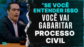 COMO APRENDER PROCESSO CIVIL PARA CONCURSO COMEÇANDO HOJE  Brabocast#05  Luciano Masson