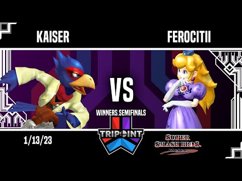 Tripoint Smash 175 - Winners Semifinals - Kaiser(Falco) Vs. Ferocitii(Peach)