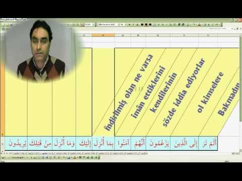 Nisa suresi 60-02 (Doç. Dr. Halis AYDEMİR)