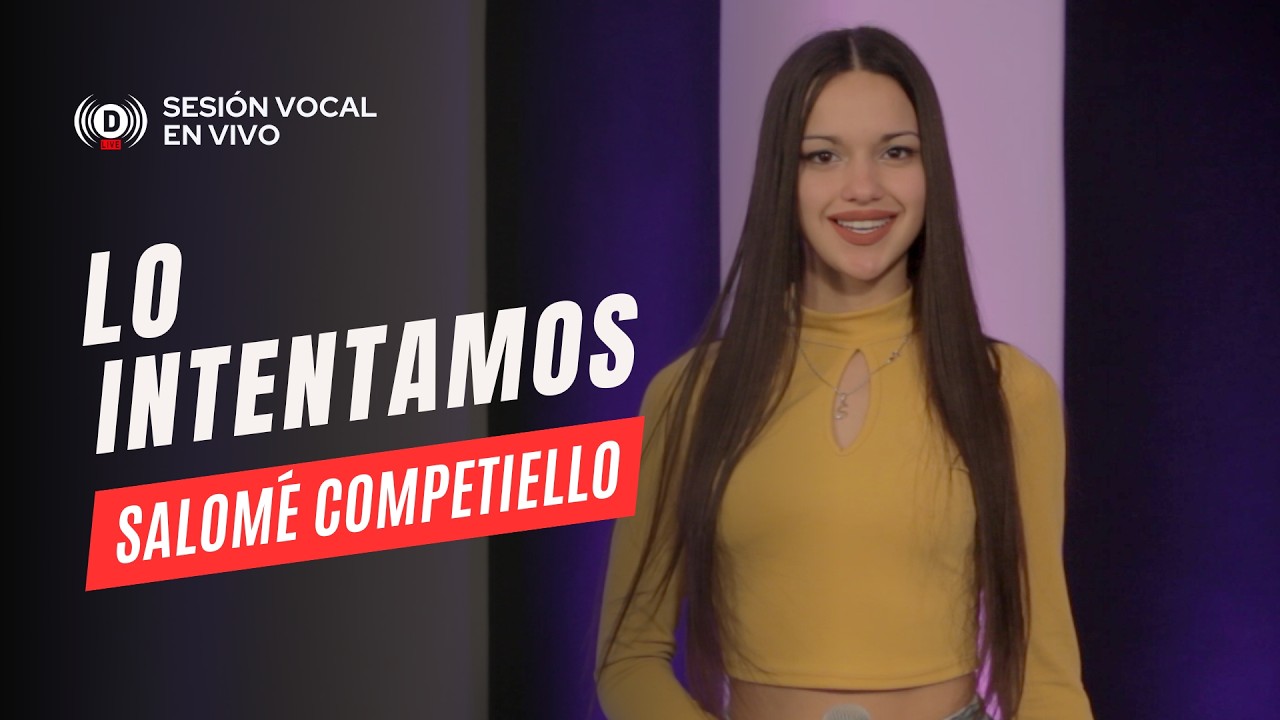 Video: Salomé Competiello - Lo Intentamos | Cover de Espinoza Paz en Vivo