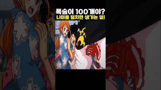 👉나미를 덮치면 생기는 일! (원피스 명장면)
