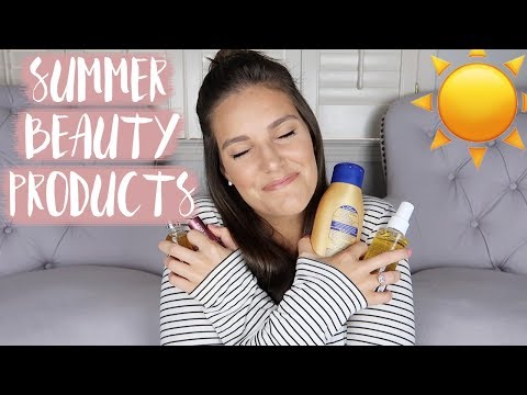 MUST HAVE SUMMER BEAUTY PRODUCTS | Sarah Brithinee