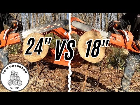 Does Chainsaw Bar Length Matter???