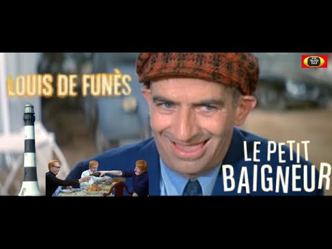 Le petit baigneur (1968) extrait  avec Louis de Funes