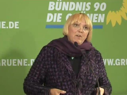 Claudia Roth zum Sozialpaket - 06.10.2008