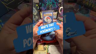 Who’s that Pokémon?! 🌊 👀 #pokemoncards #pokemon #pokemoncommunity #tcg