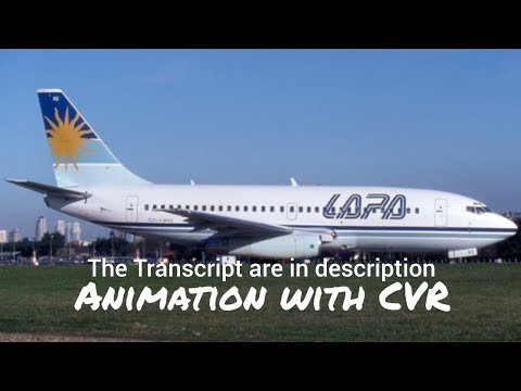 LAPA Flight 3142 Crash || Animation with CVR. (Subtitles/CC On)