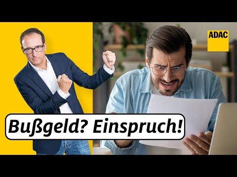 Einspruch gegen Bußgeldbescheid einlegen, so geht’s! | ADAC | Recht? Logisch!