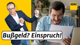 Einspruch gegen Bußgeldbescheid einlegen, so geht’s! | ADAC | Recht? L