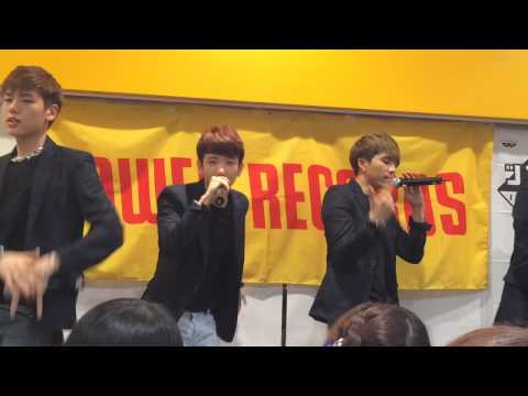 【HD】150222♡HIGH4 Day By Day(韓国語ver.)@Diver city2部