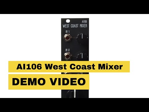 AI Synthesis AI106 West Coast Mixer - Black image 2