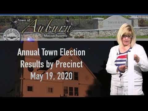 Annual Town Election Results by Precinct - May 19, 2020