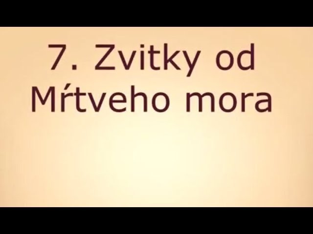 Zvitky od Mŕtveho mora