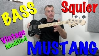 Video thumbnail for Fender Squier Vintage Modified Mustang Bass Review by Paul Annis