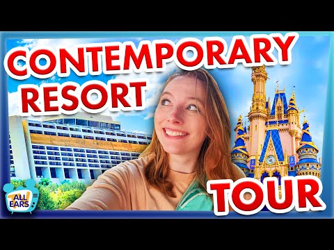 I Stayed In Disney World's $1200 Hotel Room -- Contemporary Resort Tour