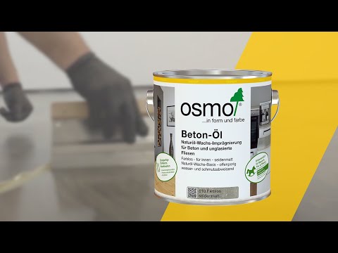 Beton-Öl - zur Imprägnierung von Beton-Oberflächen