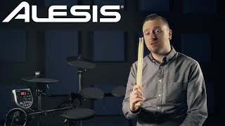 Video thumbnail for Alesis Burst Kit | Seven-Piece Electronic Drum Kit with Professional Drum Module by Alesis Drums