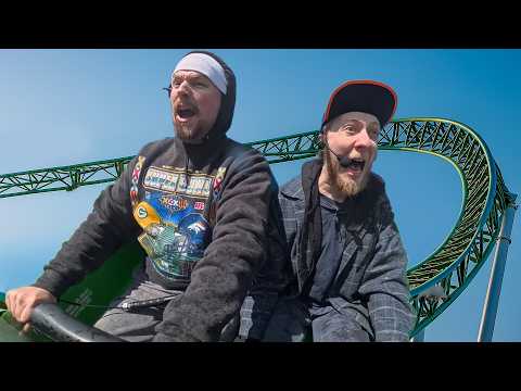 Testing All the Amusement Park Rides (PowerPark, Finland)