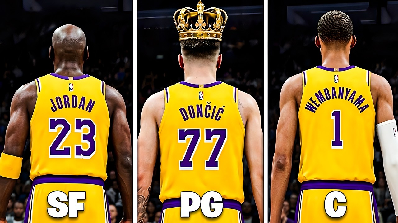 I Built Luka Doncic A SUPER TEAM!
