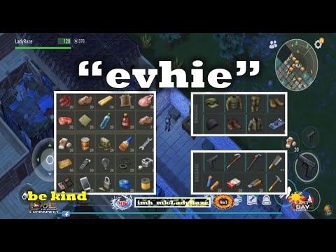 "evhie" using small box to block |REVENGE RAID - Last Day On Earth