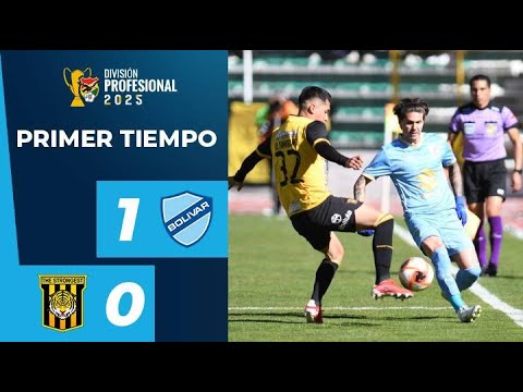 ¡RESUMEN DEL PRIMER TIEMPO! ⚽️ Bolívar está venciendo a The Strongest en el clásico paceño.