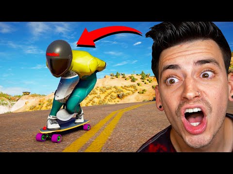 I LONGBOARDED DOWN A MOUNTAIN in Riders Republic!