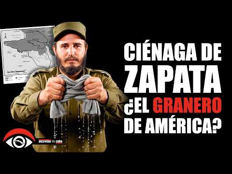 💧 Otro DELIRIO de Fidel Castro | El Plan MÁS LOCO para SECAR la Ciénaga de Zapata (por arroz) 🌾