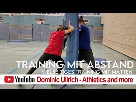 Trailer - Training mit Abstand - Vielseitiges Training mit Matten
